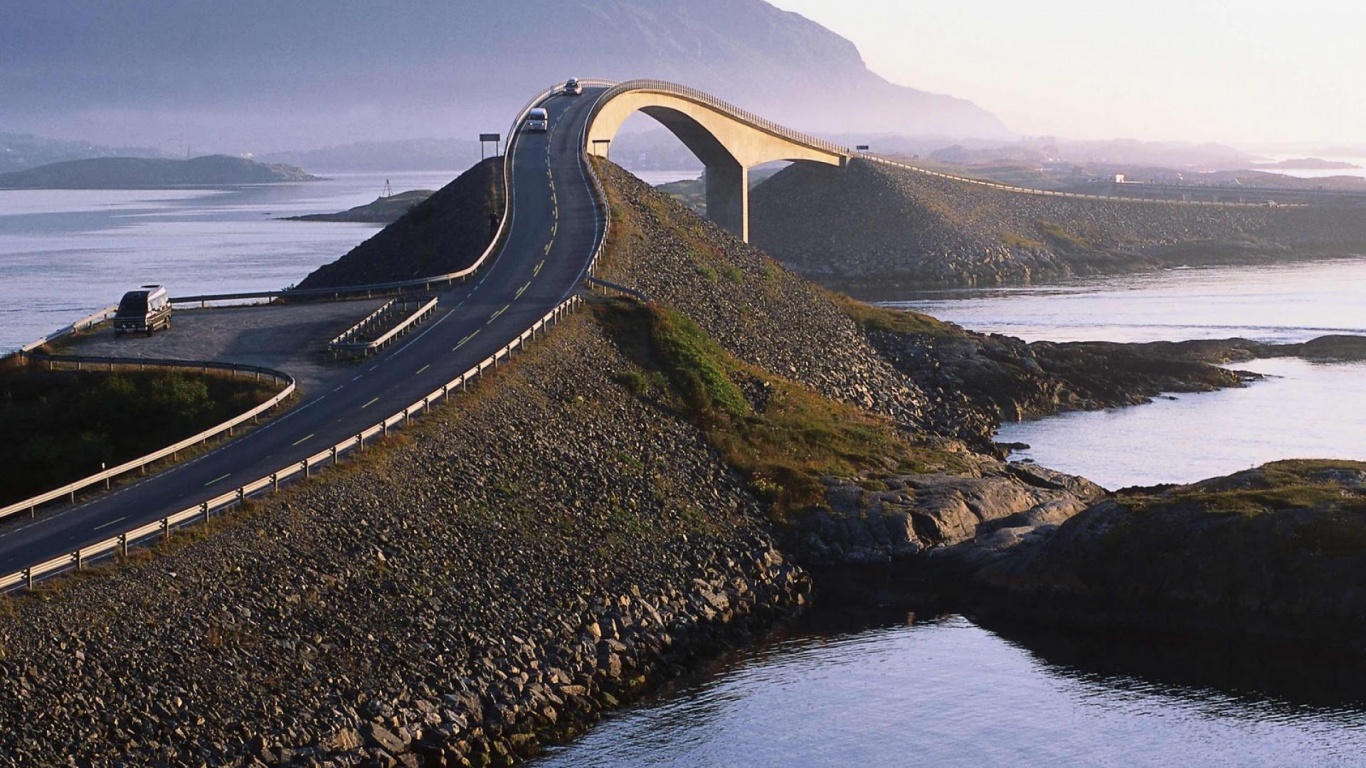 Atlantic Road Norway Nature Landscapes