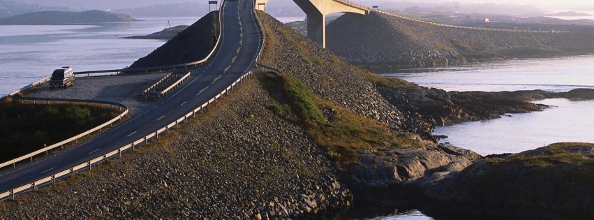 Atlantic Road Norway Nature Landscapes