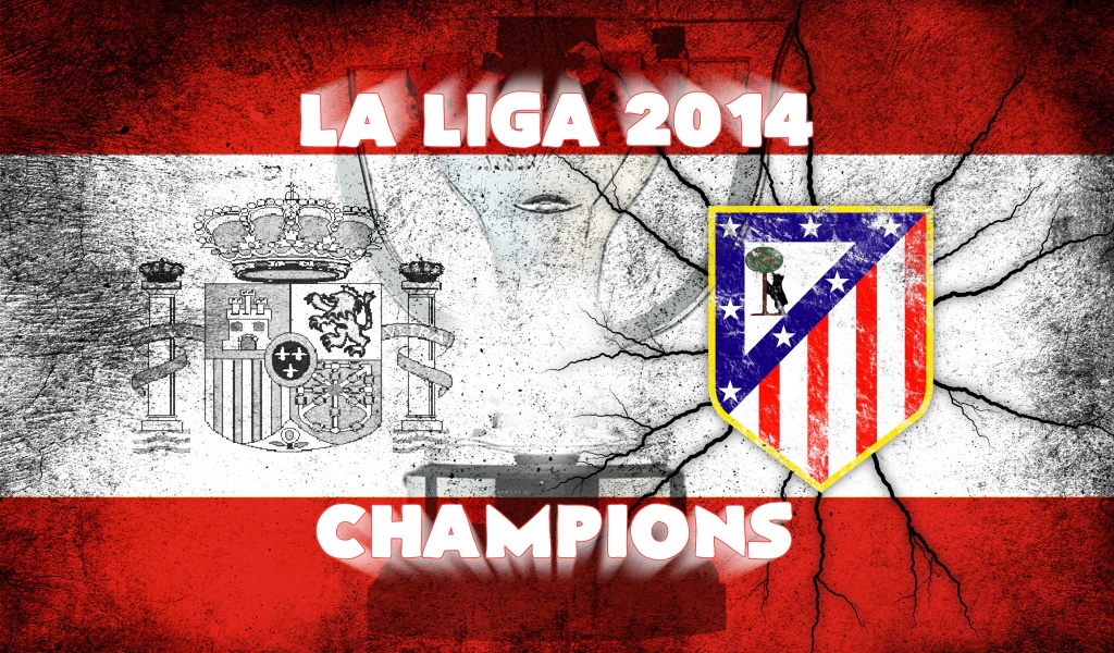 Atletico Madrid 2014 La Liga Winner