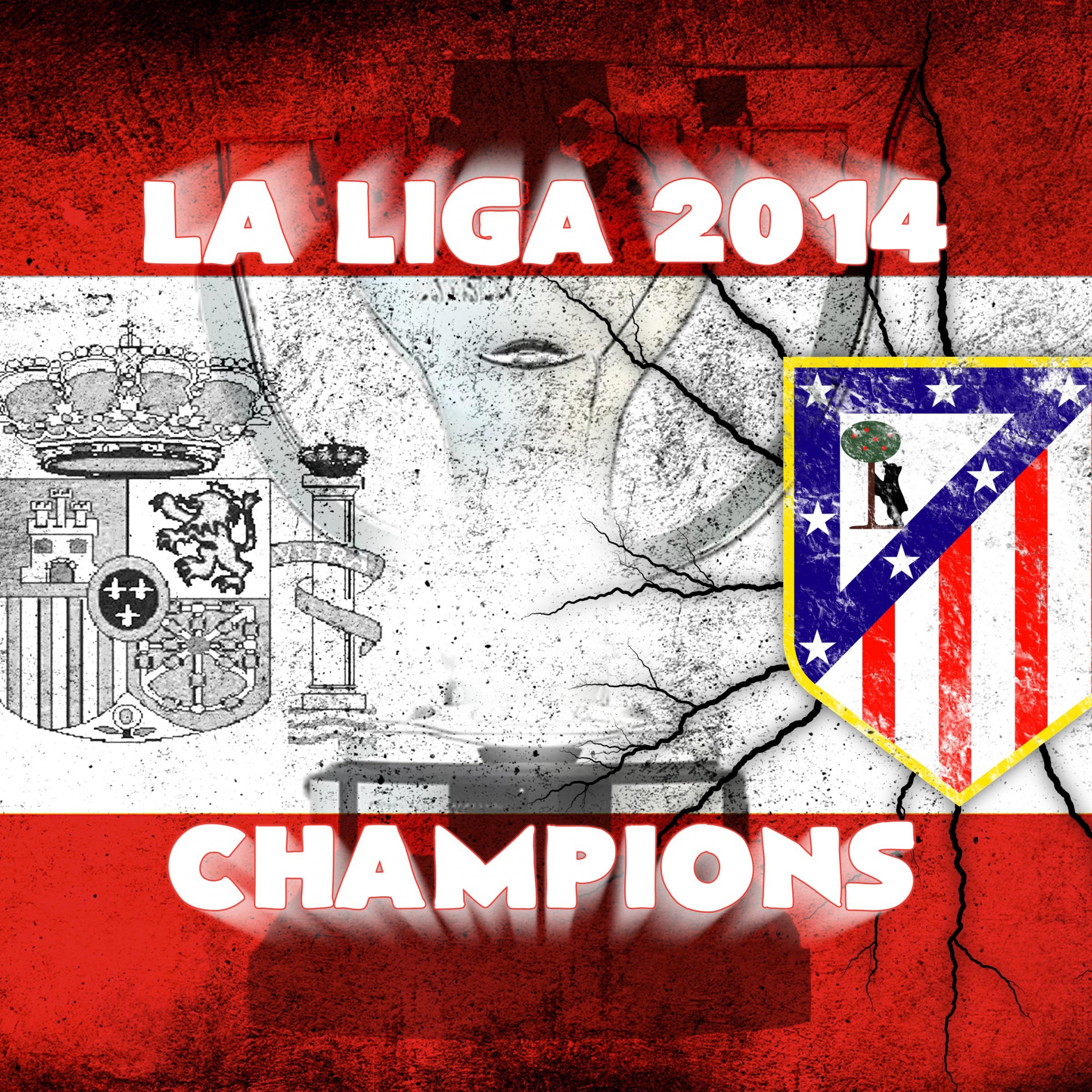 Atletico Madrid 2014 La Liga Winner