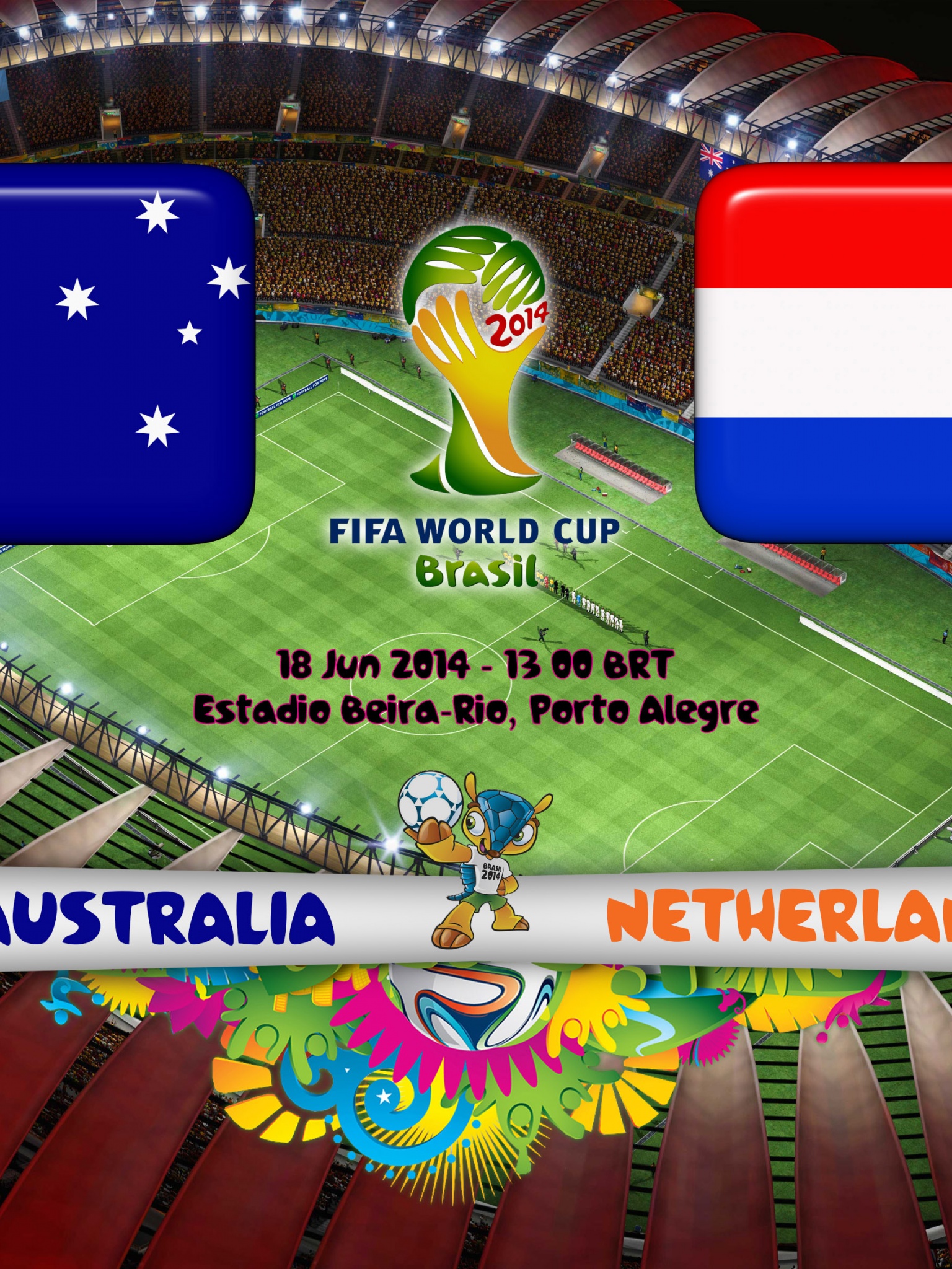 Australia Vs Netherlands Group B