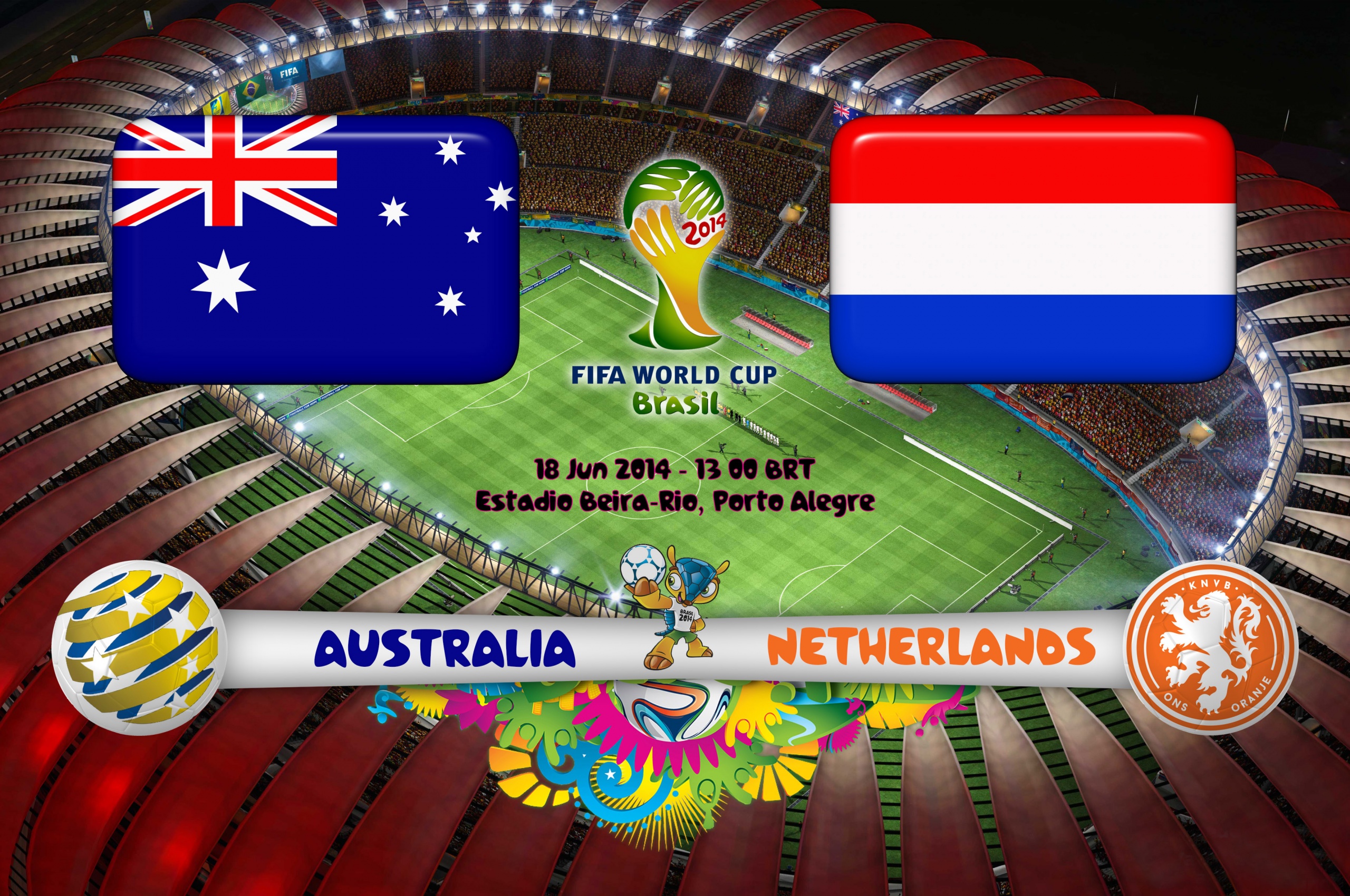 Australia Vs Netherlands Group B