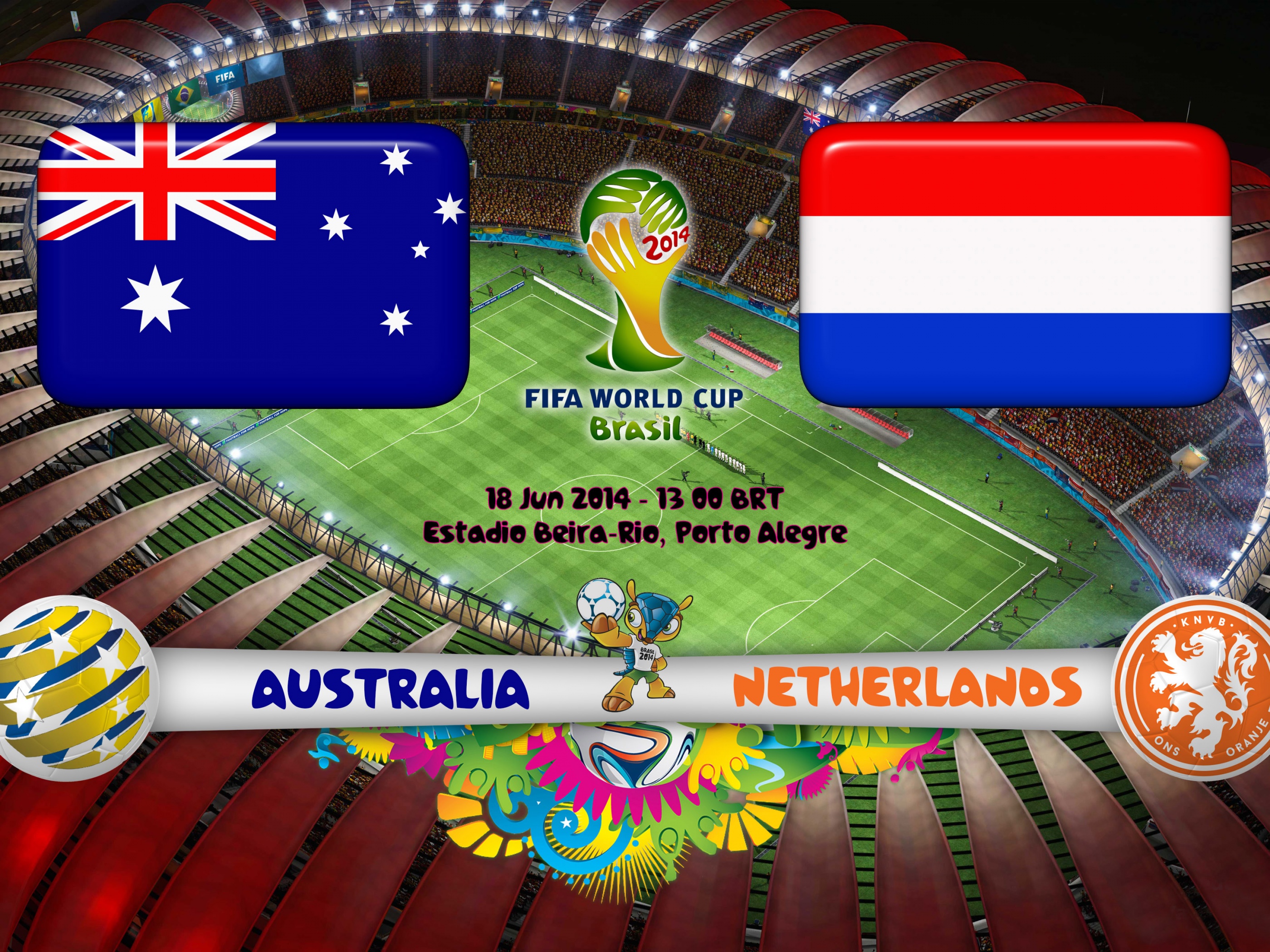 Australia Vs Netherlands Group B