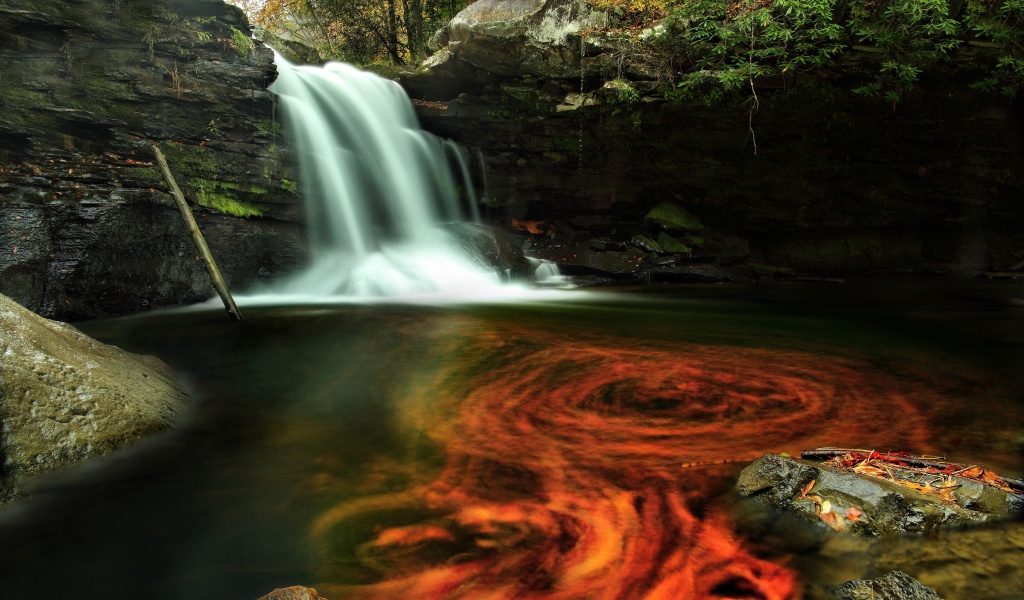 Autumn Waterfall