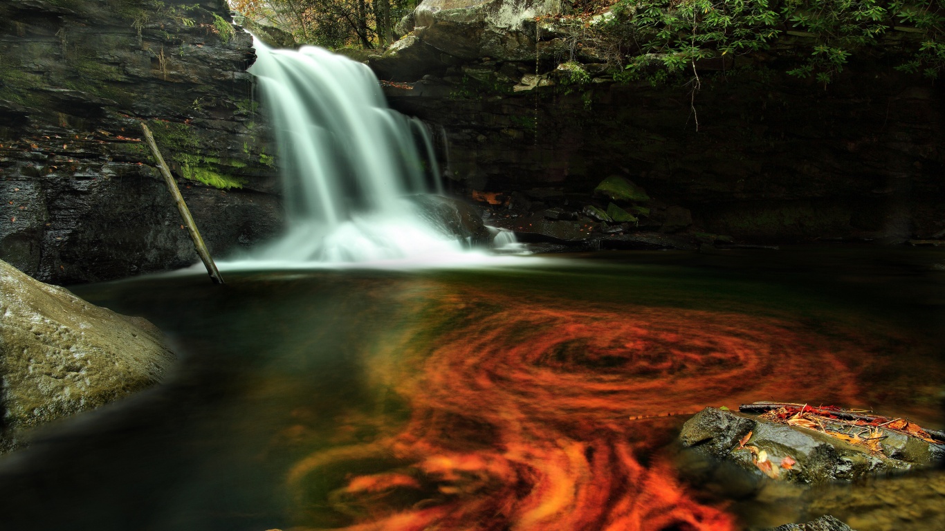 Autumn Waterfall