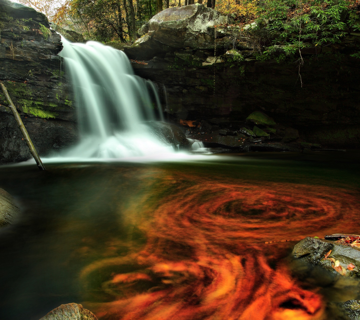 Autumn Waterfall