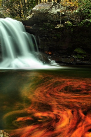 Autumn Waterfall