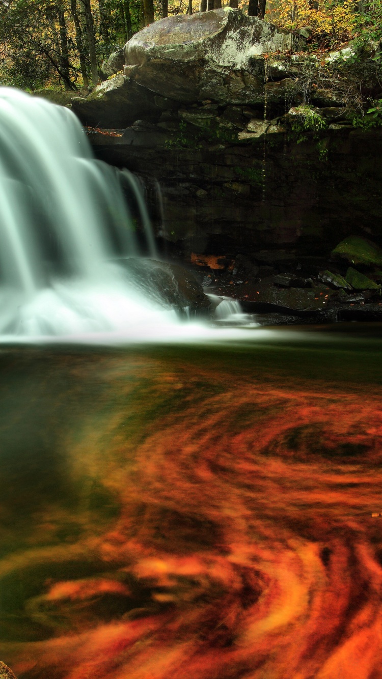 Autumn Waterfall