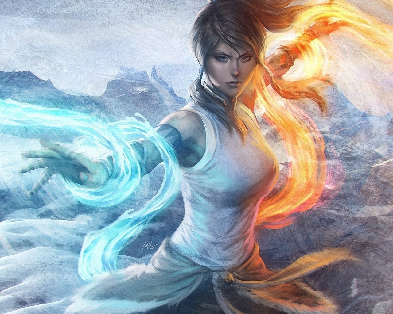 Avatar Corrie A Legend Fire Water Korra