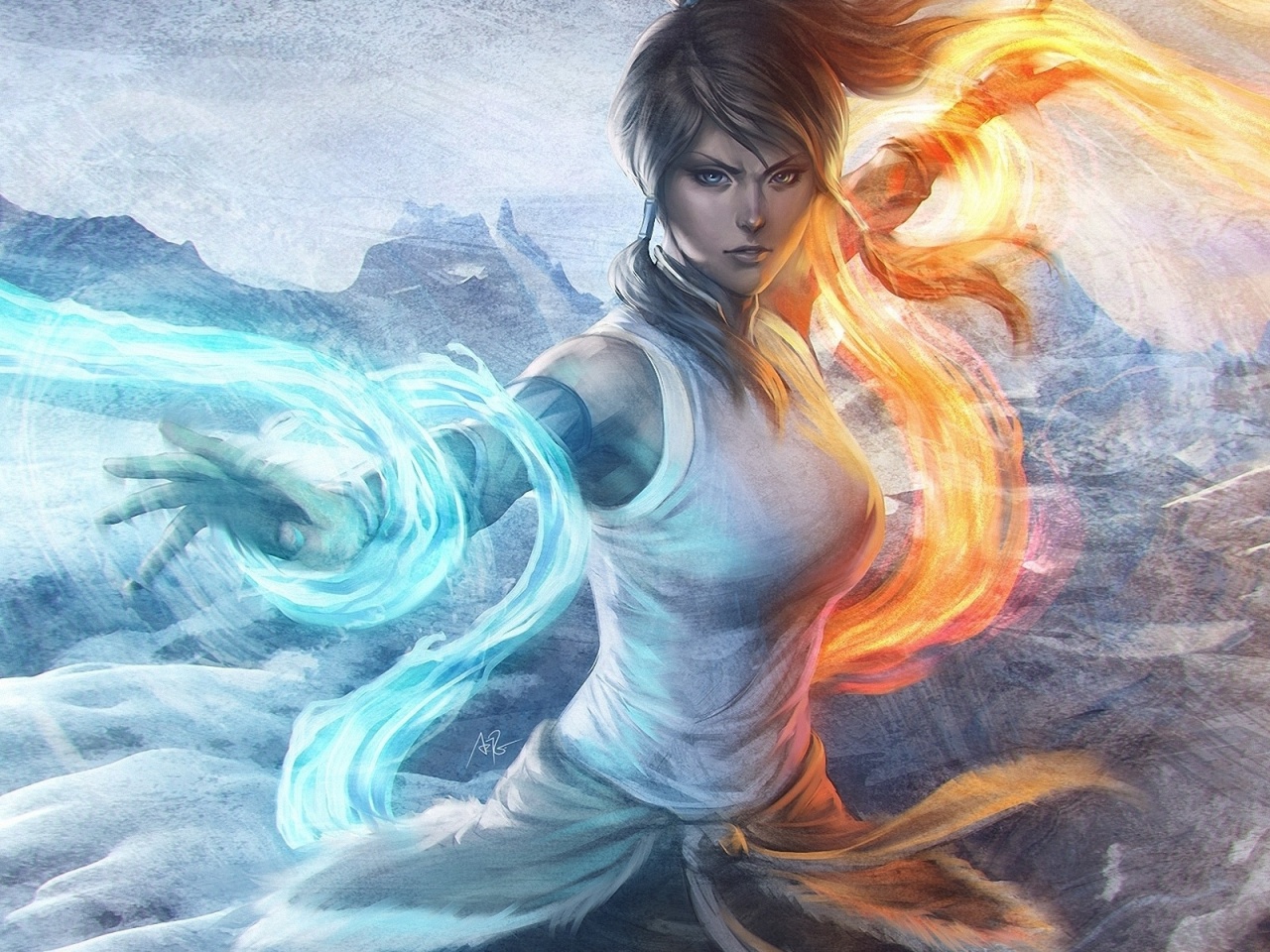 Avatar Corrie A Legend Fire Water Korra