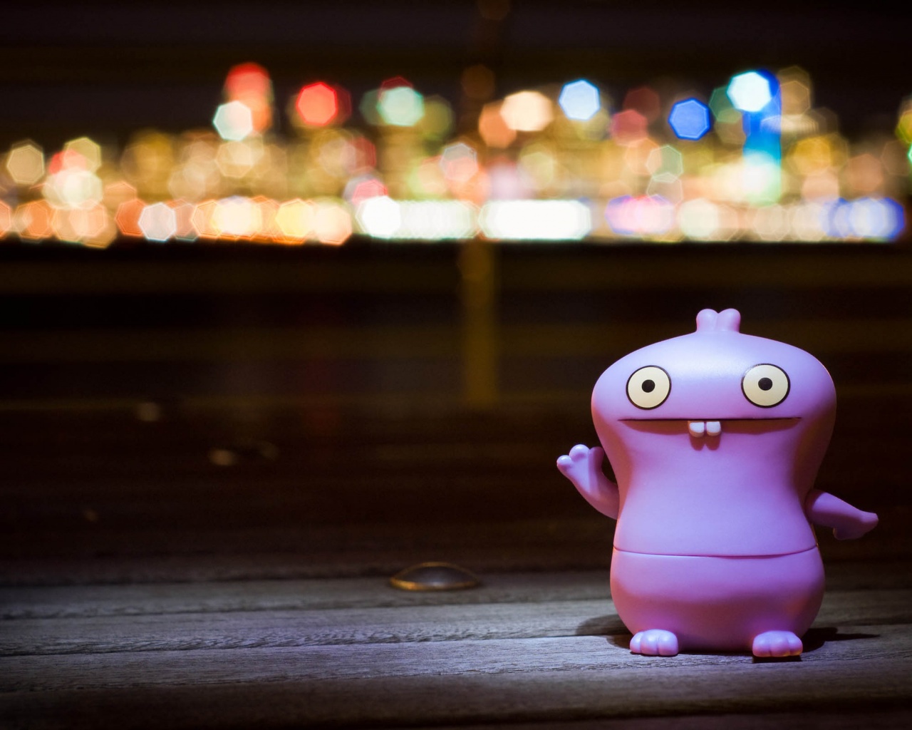 Babo Bathing In Bokeh