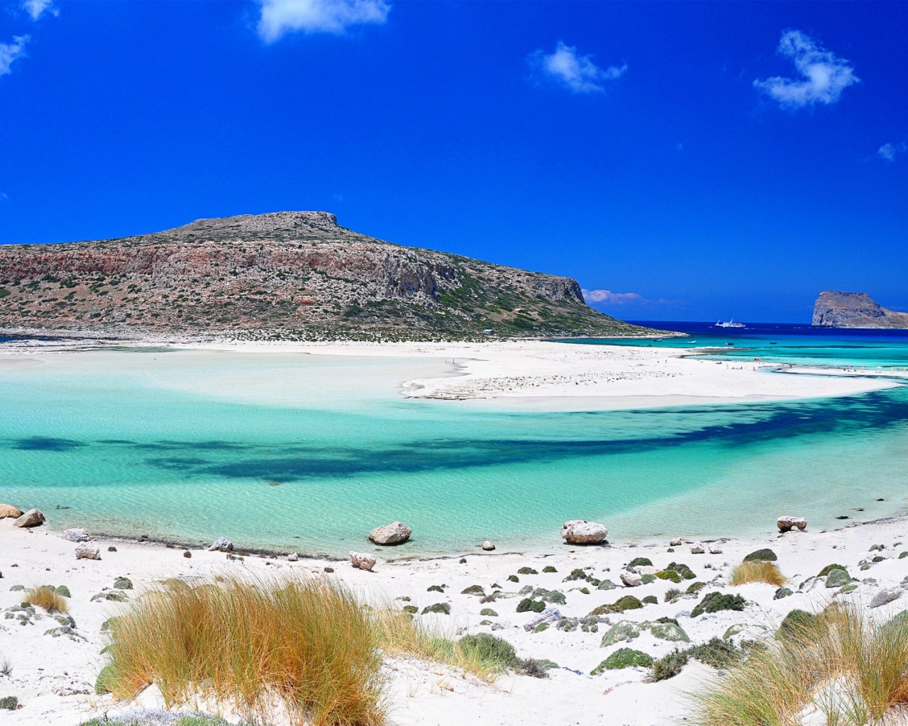 Balos Beach Greece Nature Landscapes