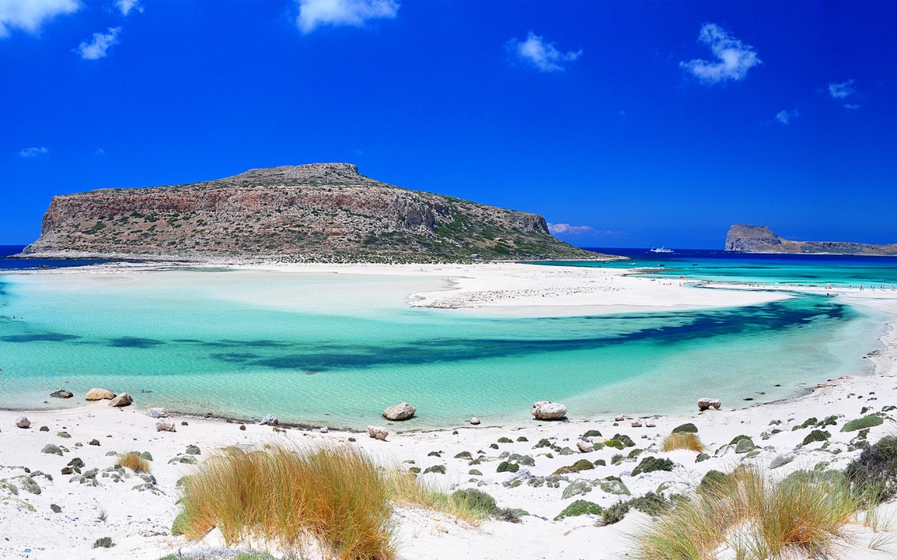 Balos Beach Greece Nature Landscapes