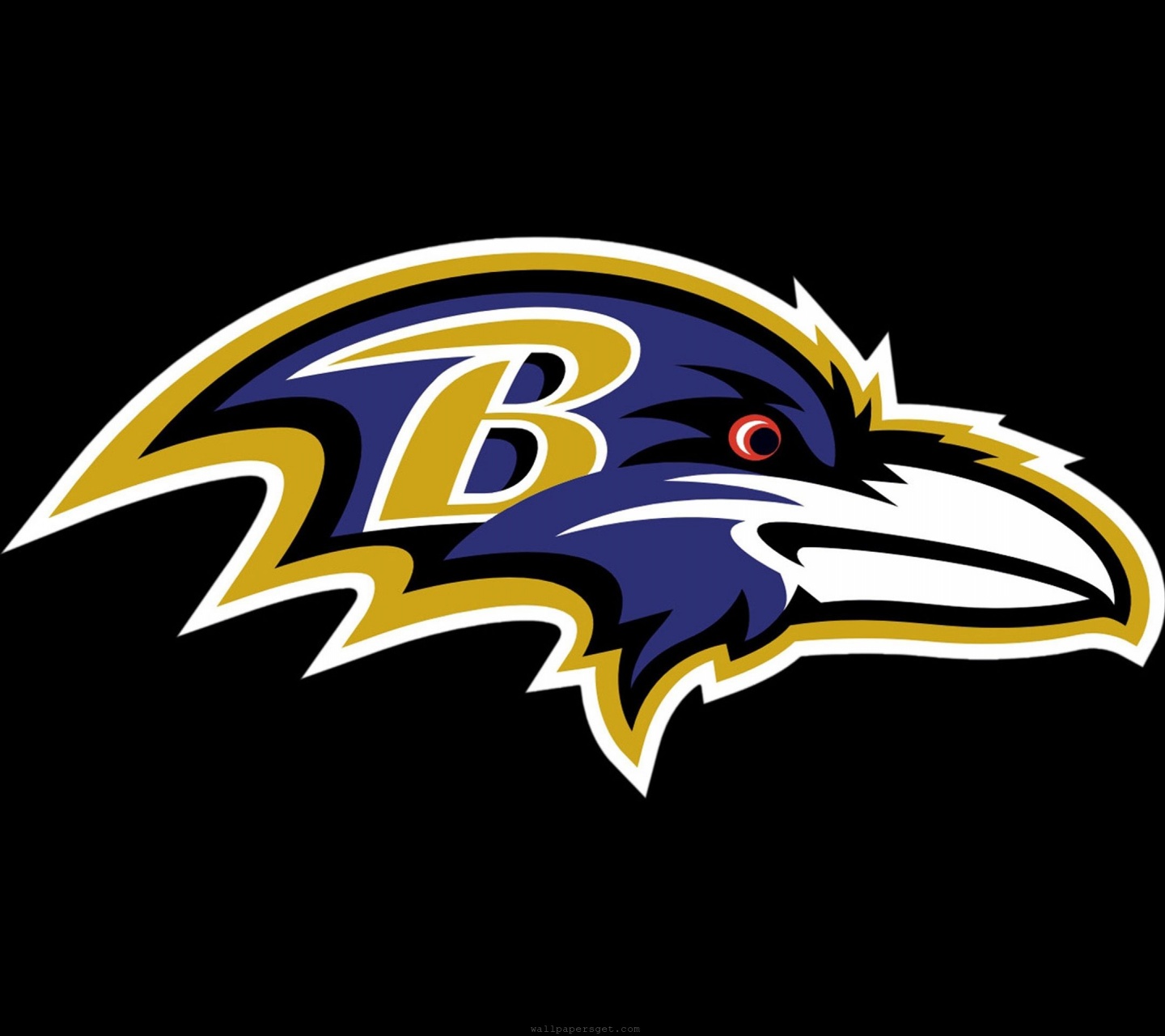 Baltimore Ravens Logo Professional American Football Team