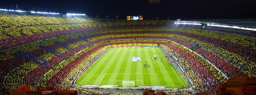 Barca Nou Camp Stadium Choreography