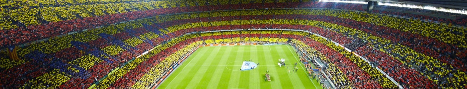 Barca Nou Camp Stadium Choreography