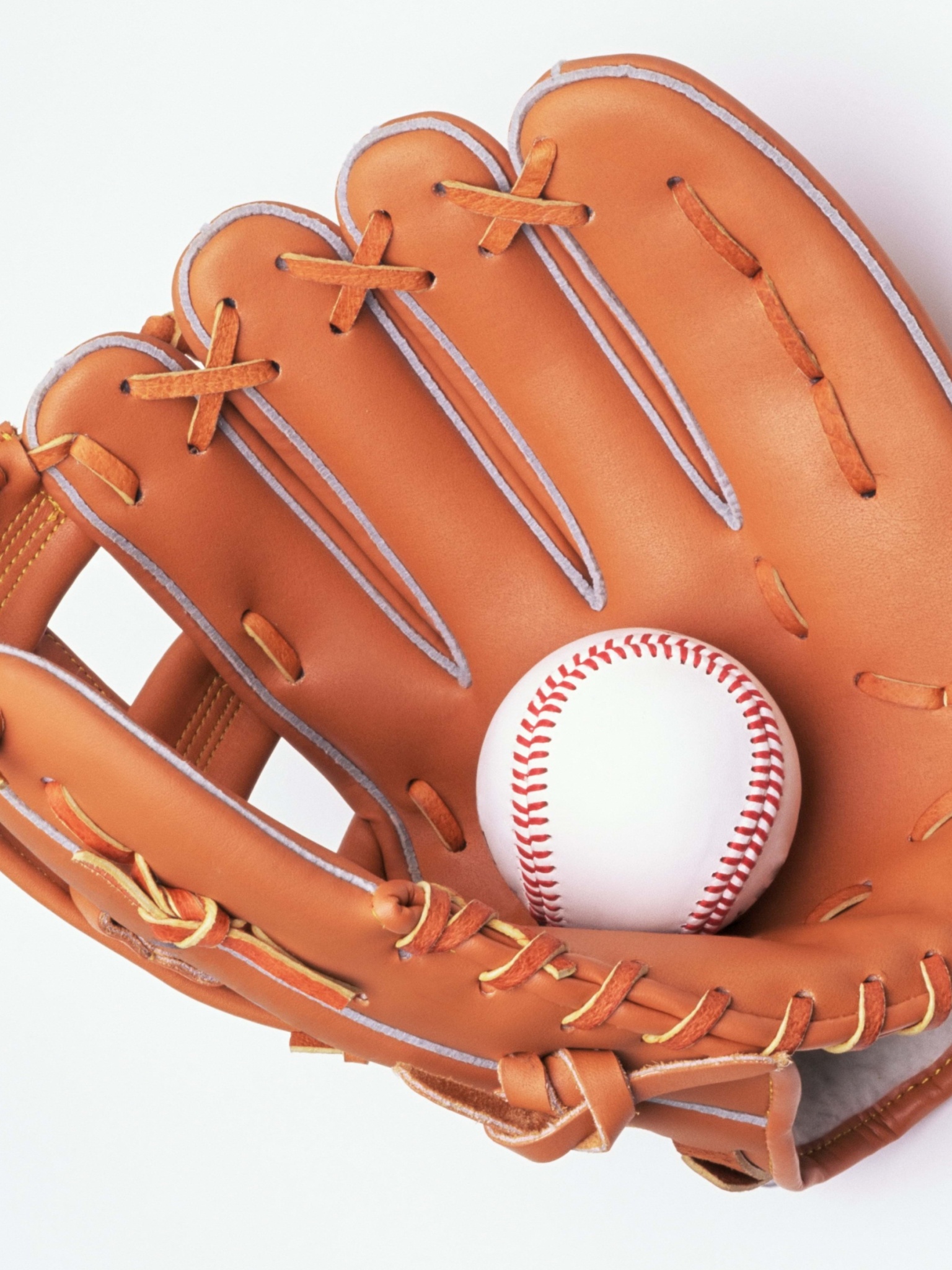 Baseball Glove And Ball