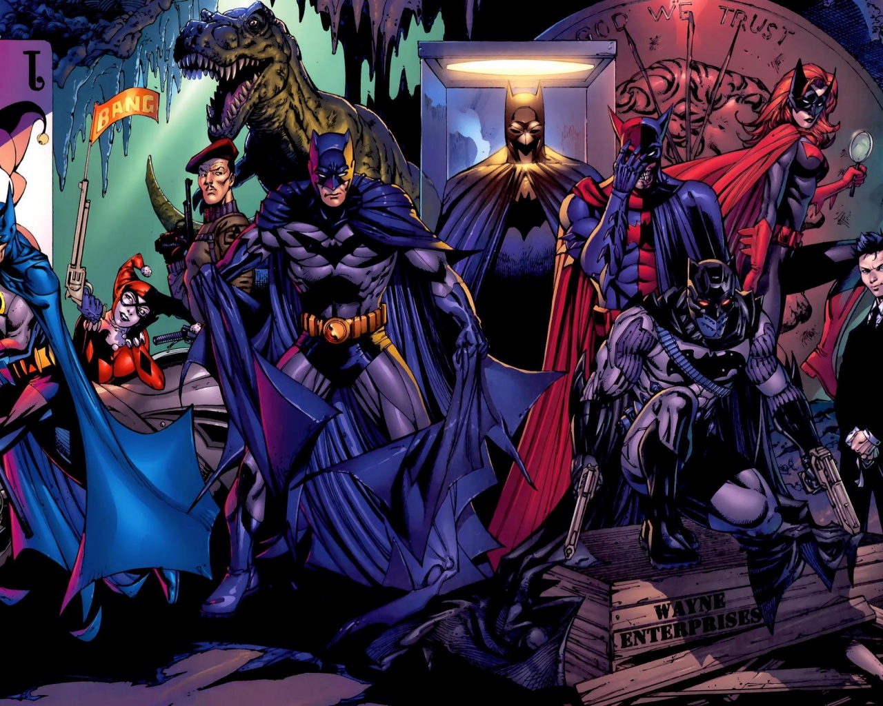 Batman And Comic Characters