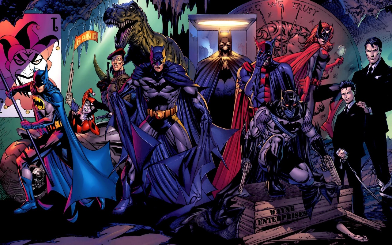 Batman And Comic Characters