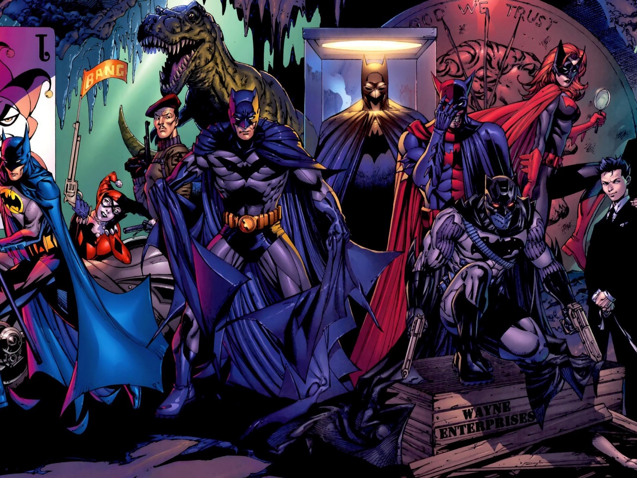 Batman And Comic Characters