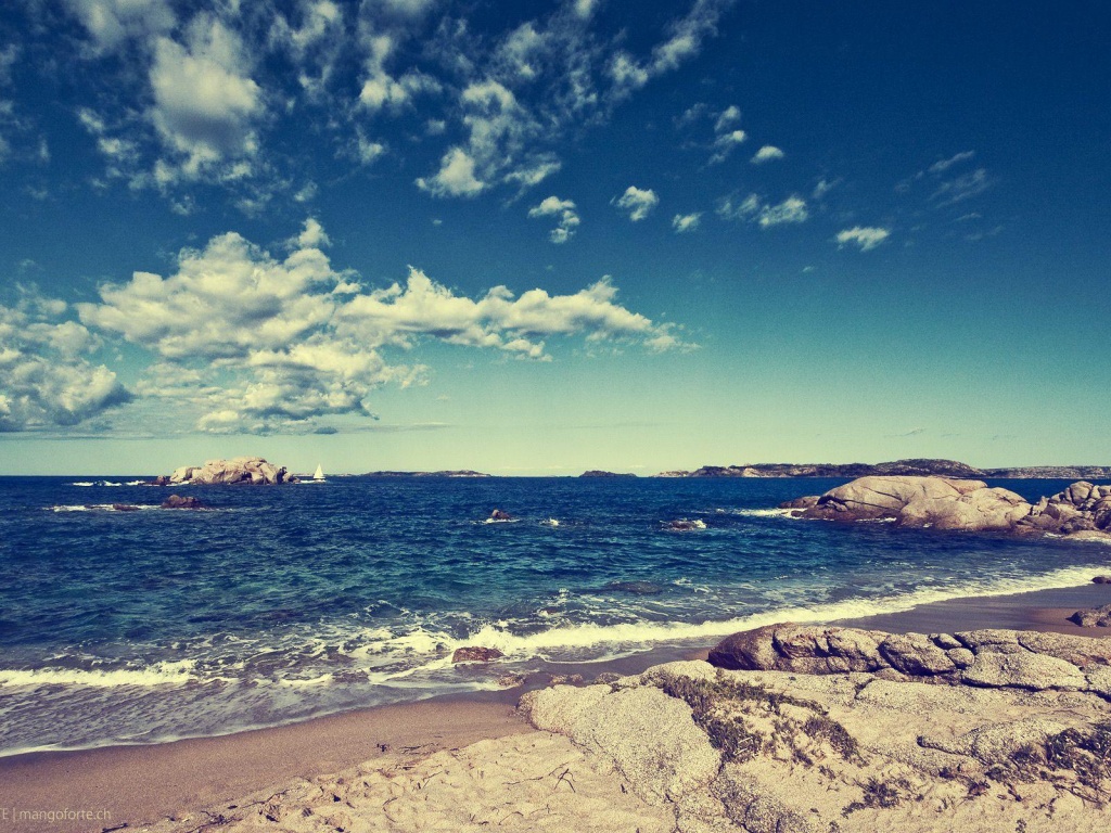 Beach Rock Ocean Nature Landscape