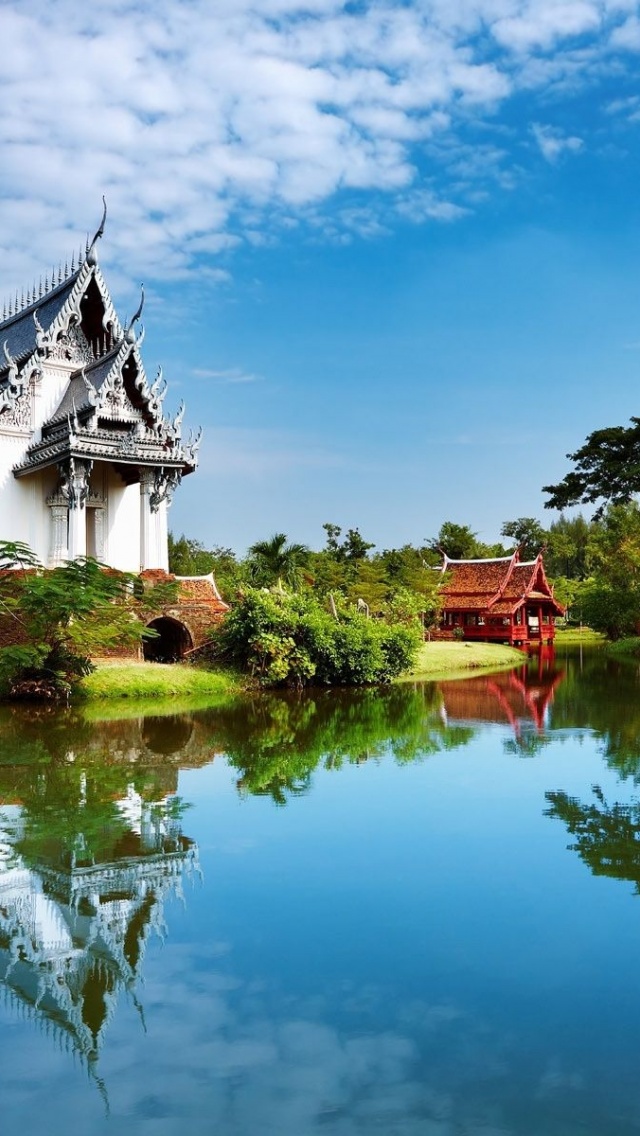 Beautiful China Building River Architecture