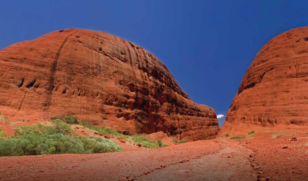 Beautiful Scenery Kata Tjuta Olga Rocky Uluru National Park Attraction Australia World