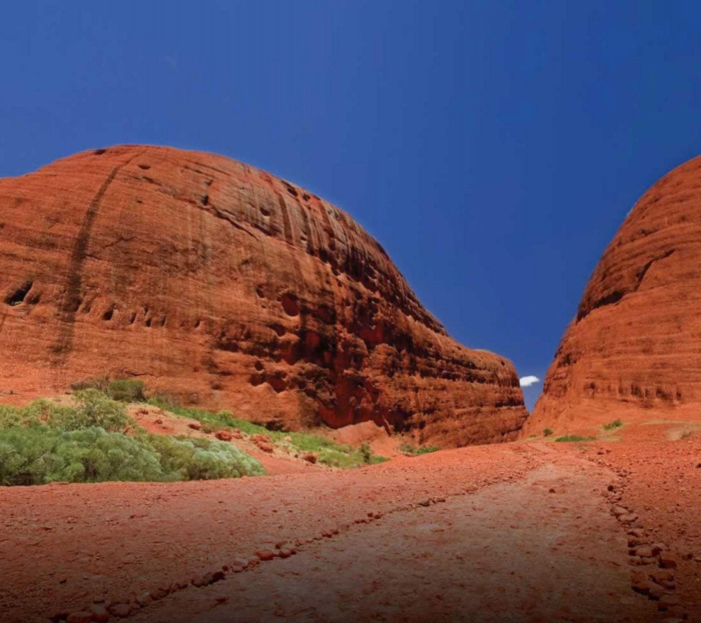 Beautiful Scenery Kata Tjuta Olga Rocky Uluru National Park Attraction Australia World