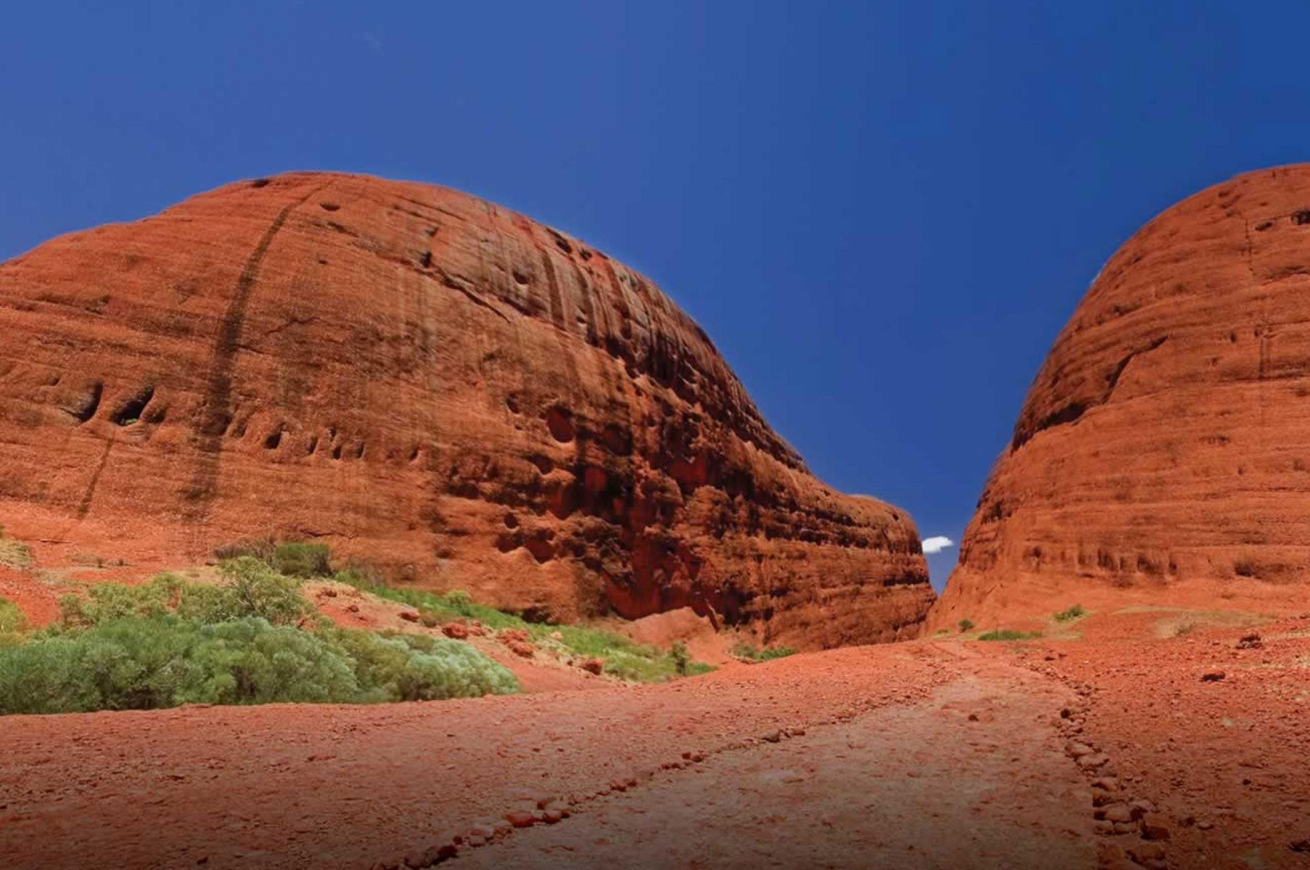 Beautiful Scenery Kata Tjuta Olga Rocky Uluru National Park Attraction Australia World