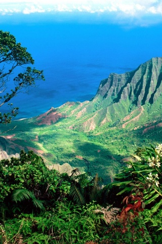 Beautiful Scenery Kauai Kalalau Valley Islands Hawaii United States World