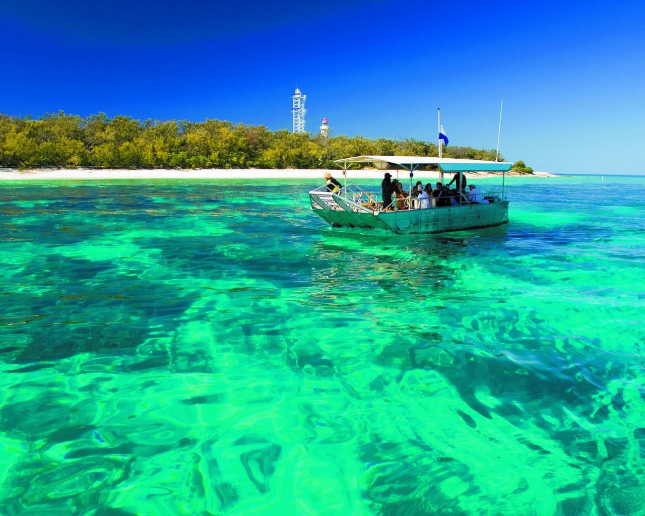 Beautiful Scenery Lady Elliot Island Eco Resort Great Barrier Reef Marine Park Queensland Australia World