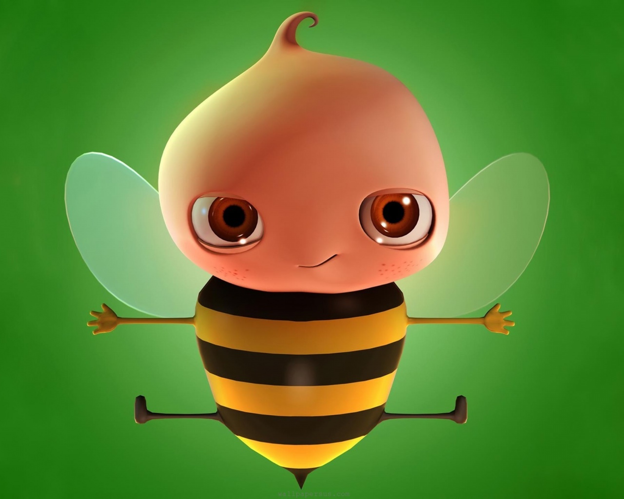 Bee Humor Funny3D