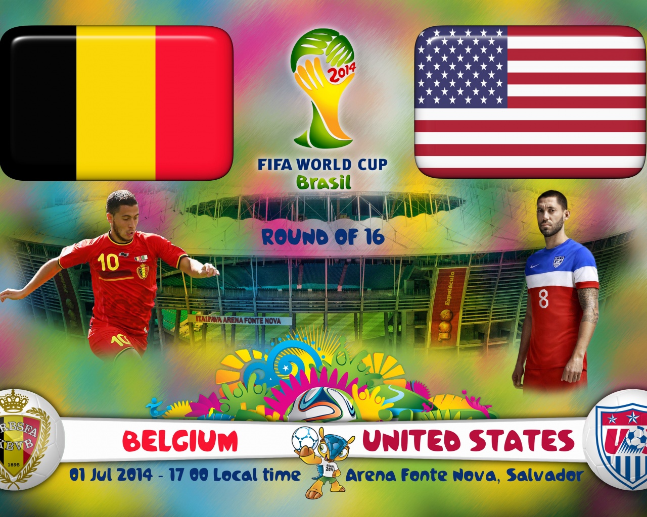 Belgium Vs United States WC 2014