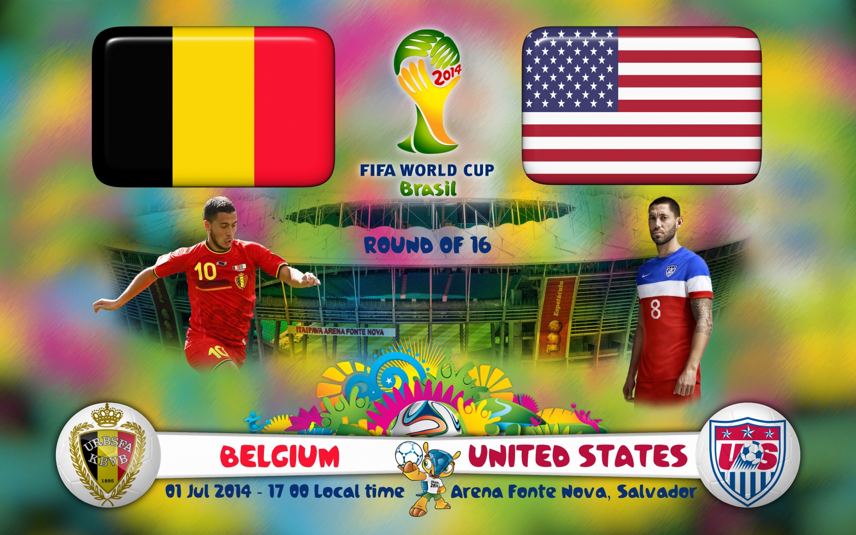 Belgium Vs United States WC 2014