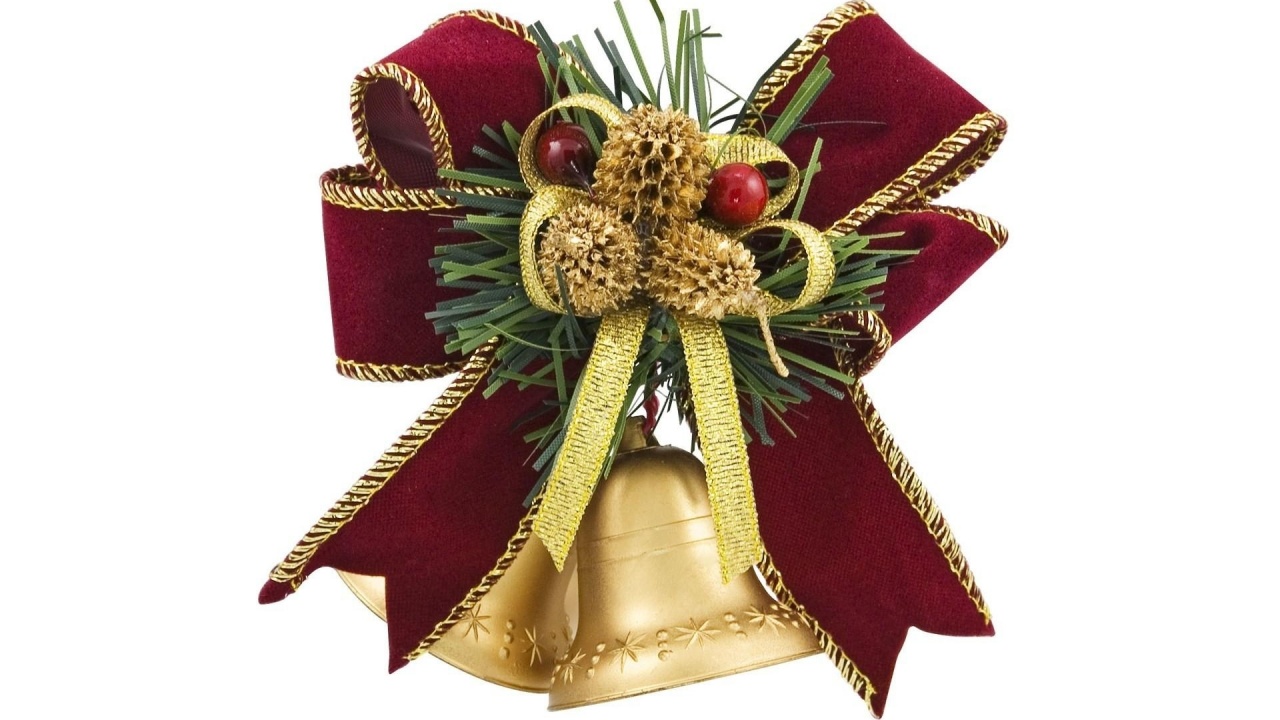 Bells Steam Ribbon Tinsel Christmas