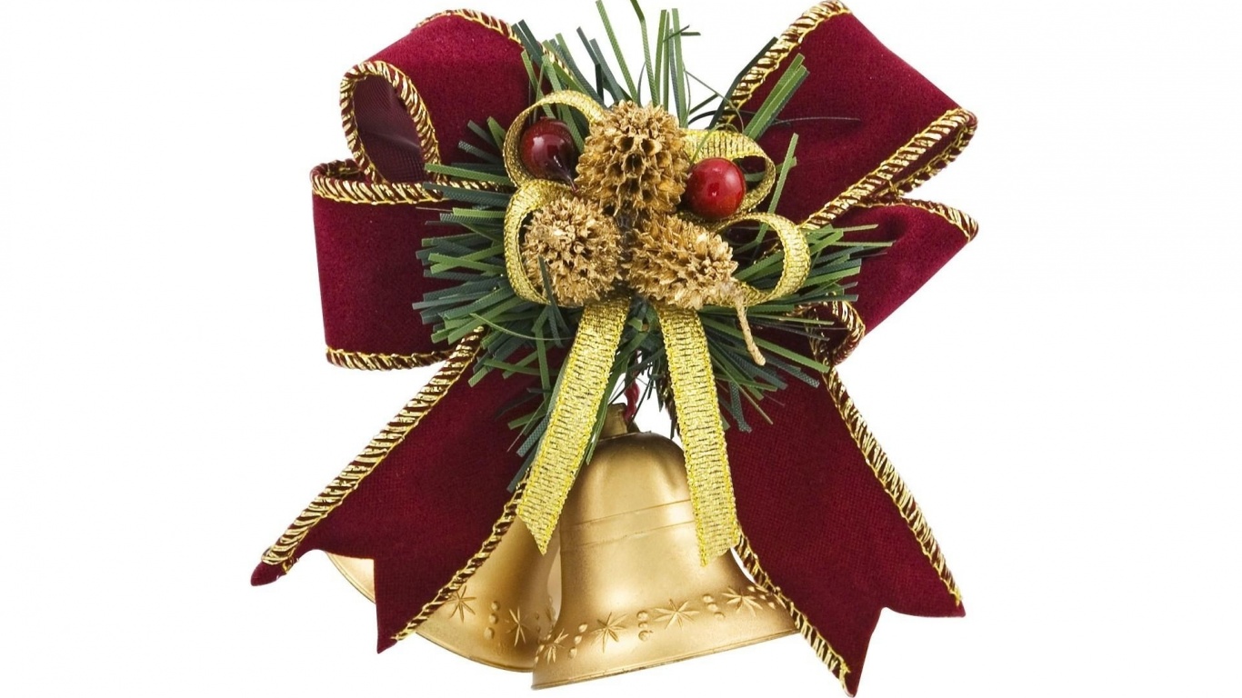 Bells Steam Ribbon Tinsel Christmas