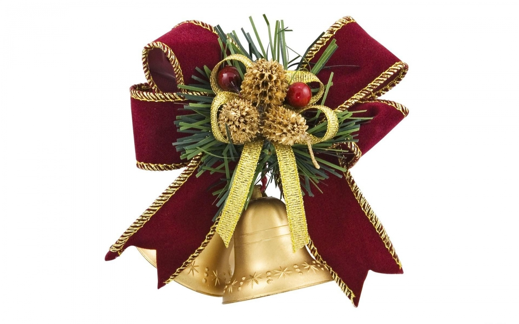 Bells Steam Ribbon Tinsel Christmas