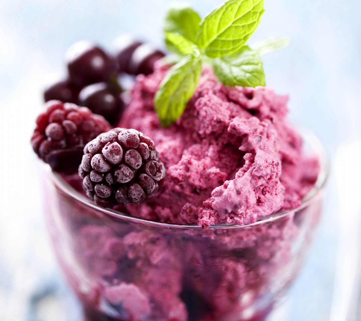 Berries Ice Cream