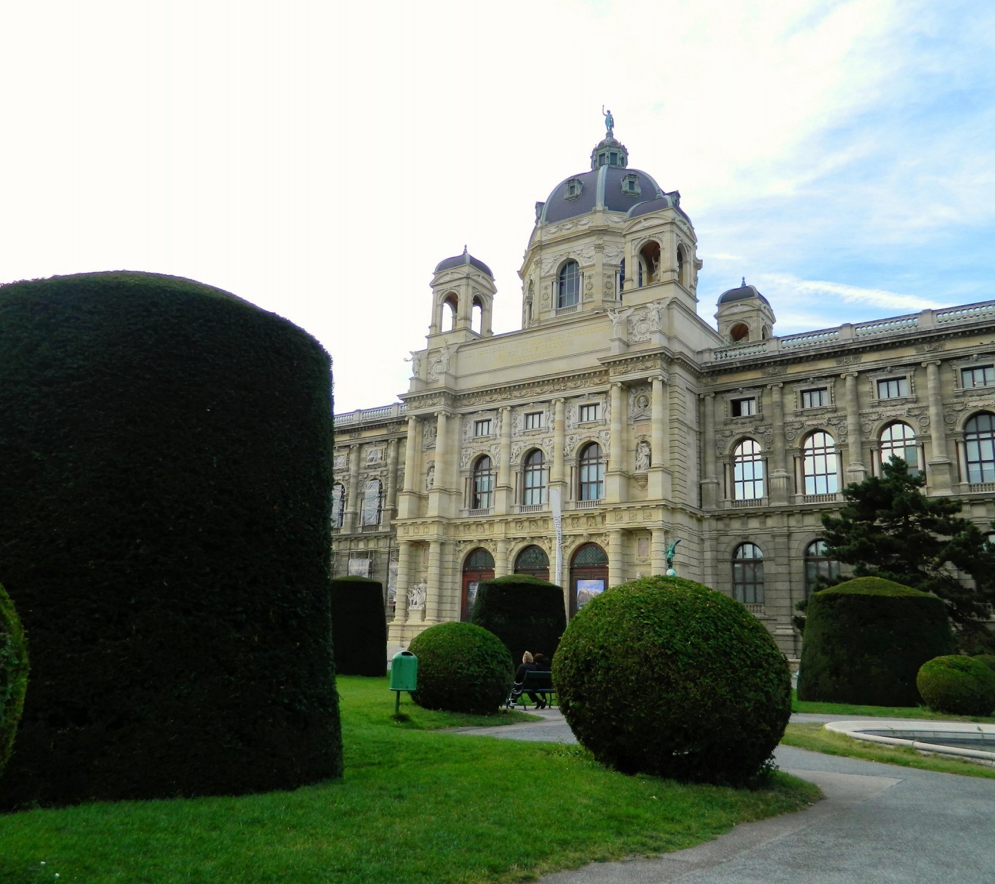 Big Ball In The Park Of Maria Theresa Vienna Austria