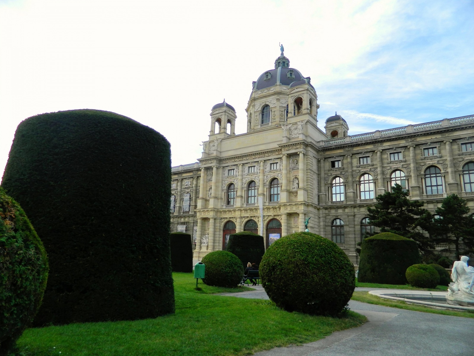 Big Ball In The Park Of Maria Theresa Vienna Austria