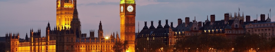 Big Ben Great Britain England London Westminster Palace River Thames City Evening