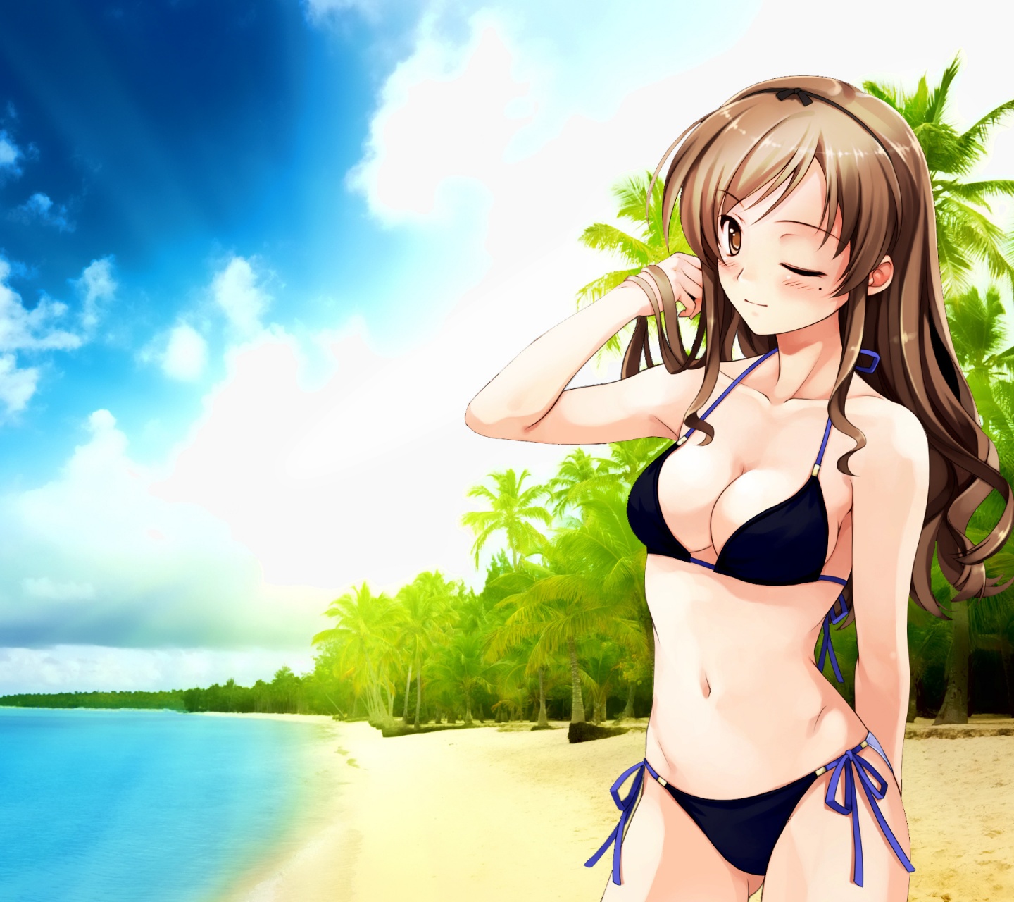 Bikini Beach Girl Sand
