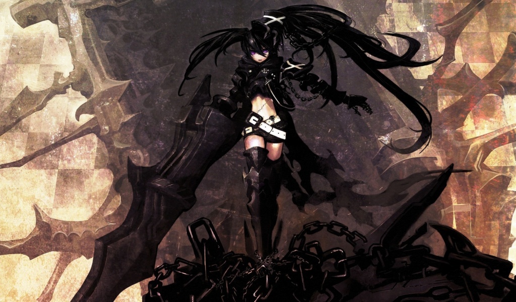 Black Rock Shooter Chain Sword