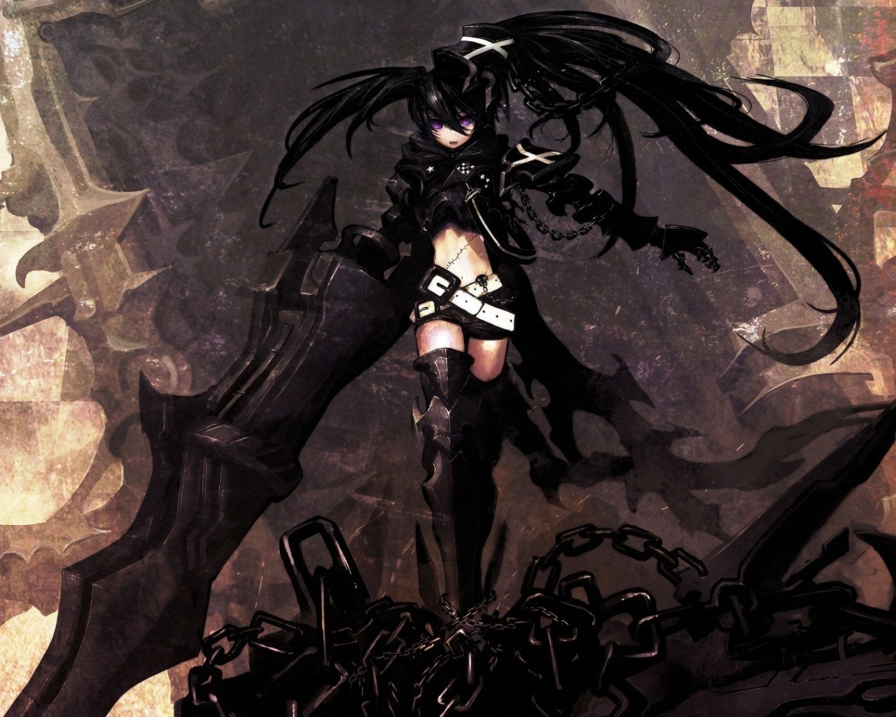 Black Rock Shooter Chain Sword