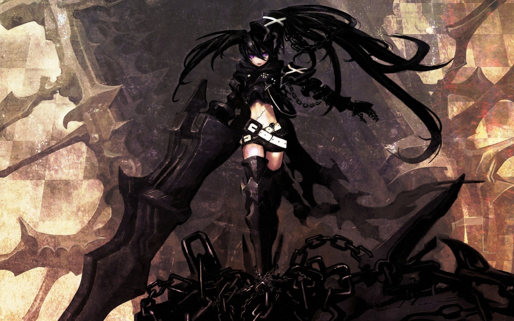 Black Rock Shooter Chain Sword