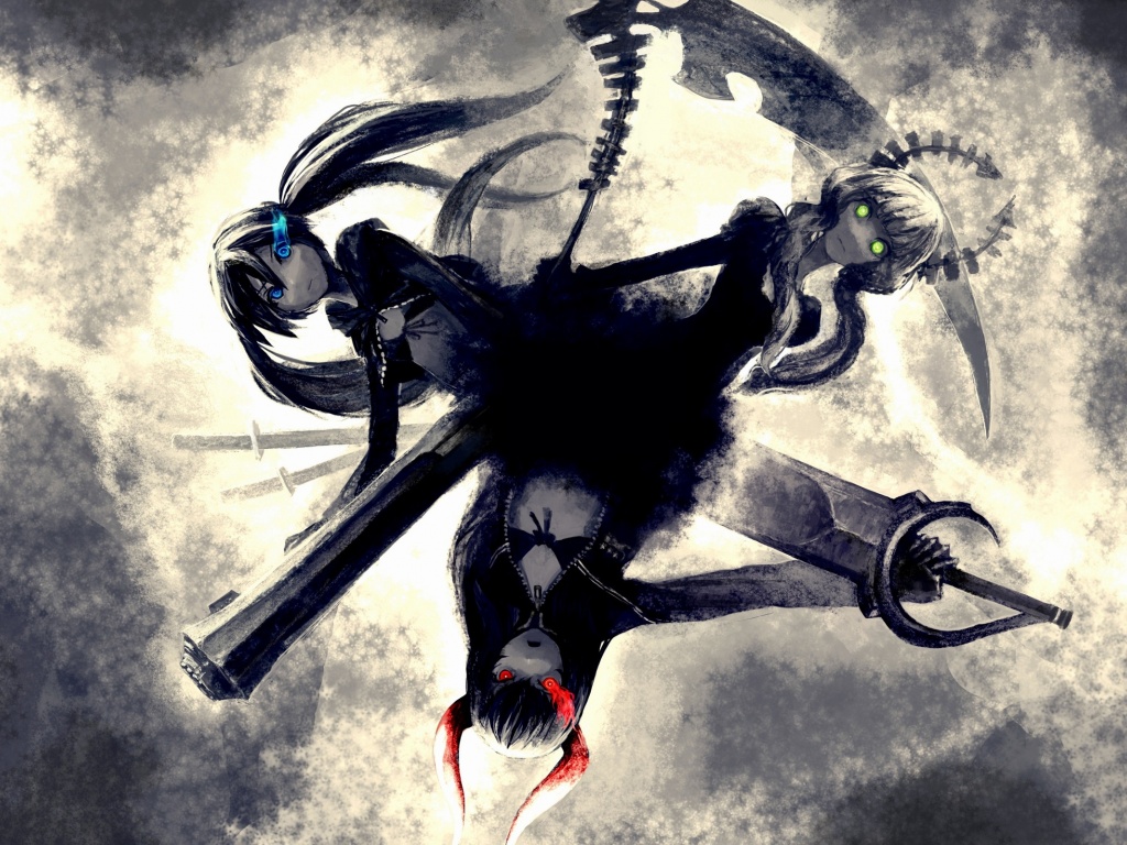 Black Rock Shooter Dead Master Black Gold Saw