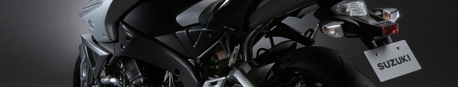 Black Silver Suzuki Moto Motorbikes