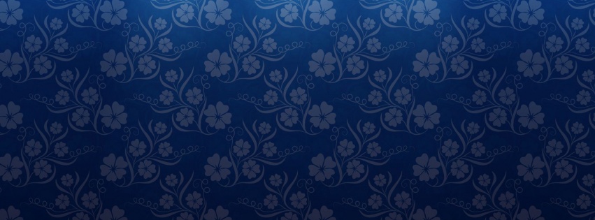 Blue Flowers Wallpaper