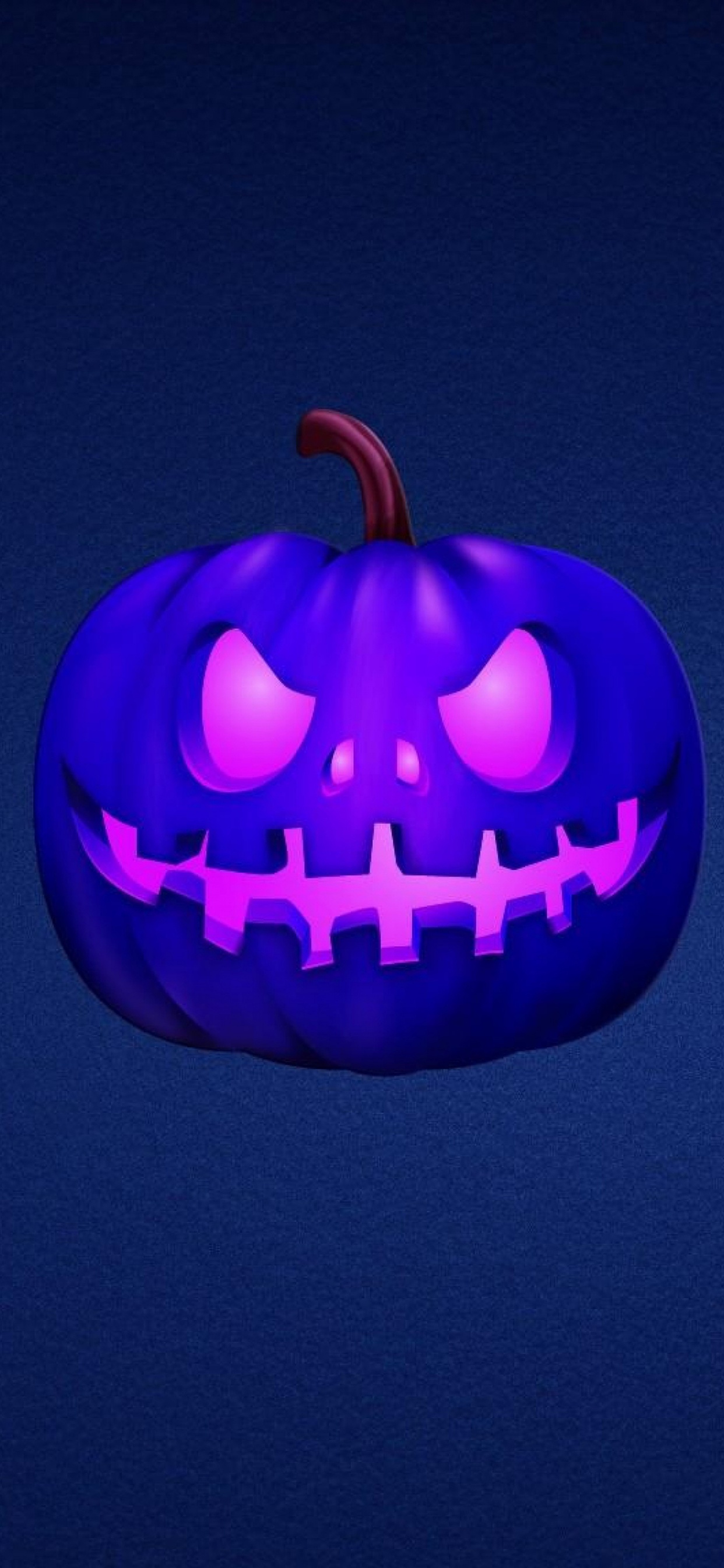 Blue Pumpkin Halloween