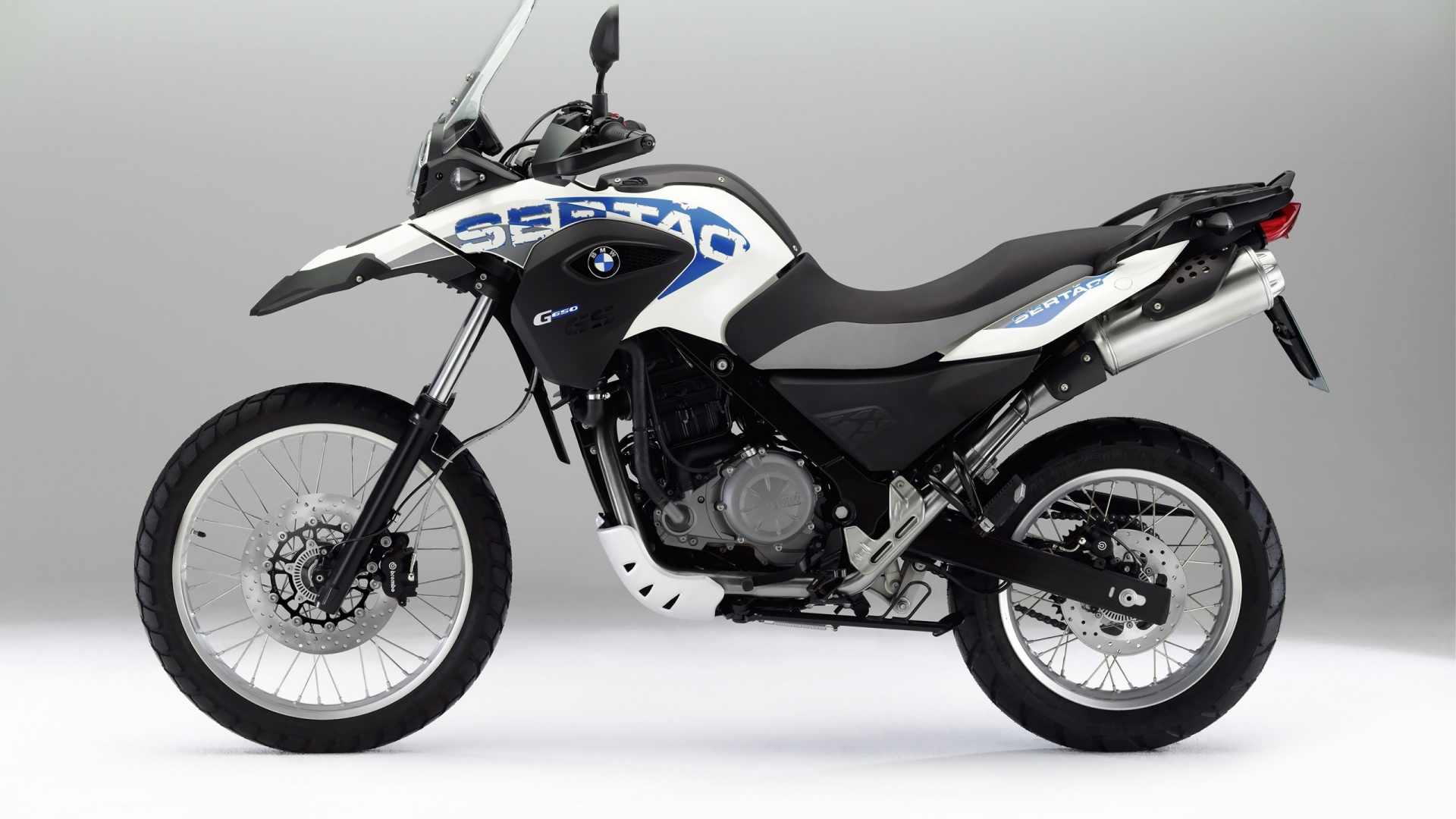 Bmw G650 Gs Sertao Motorcycles White